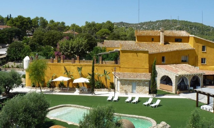 Can Trabal Casa | Casa de vacaciones Olerdola para 1 - 26 personas con 9 dormitorios - Casa de vacaciones