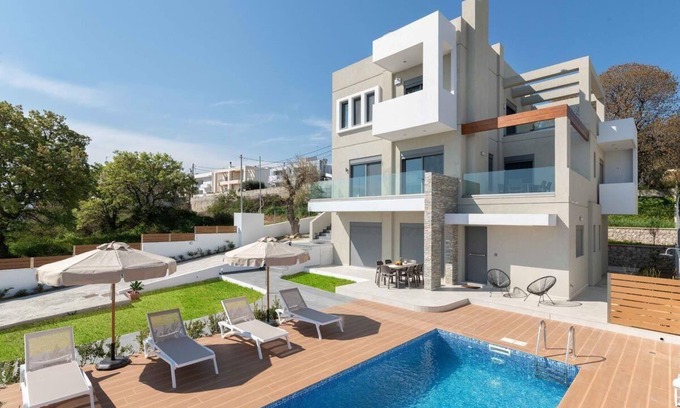 Rhodes Town Casa | Casa de vacaciones Rodos para 1 - 8 personas con 4 dormitorios - Casa de vacaciones