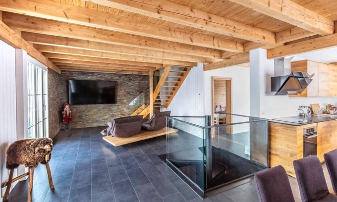 Ruetli Chalet De Esquí | Casa de vacaciones Seelisberg para 1 - 7 personas con 3 dormitorios - Casa de vacaciones independien