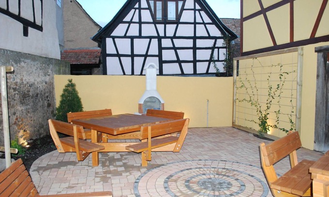 Wintzenheim Casa | Casa de vacaciones Wintzenheim para 1 - 4 personas con 2 dormitorios - Casa adosada