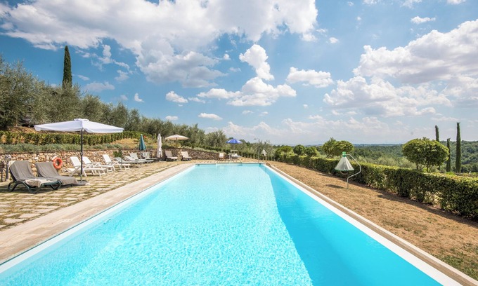 Castelnuovo Berardenga Casa | Casa Vacaciones "Forestería independiente en el Chianti" con Piscina, Jardín y Wi-Fi