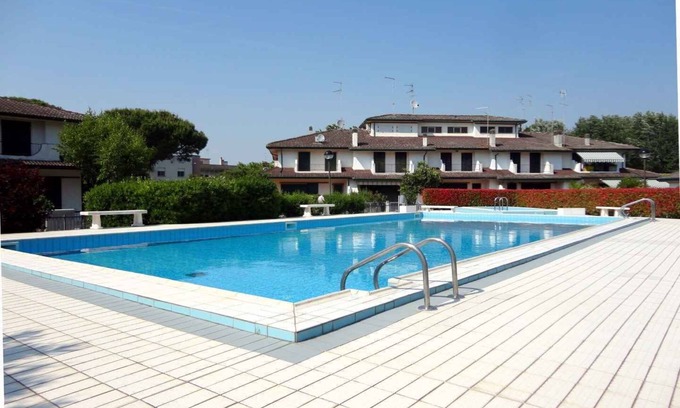 Porto Santa Margherita Casa | Casa vacacional en un complejo vacacional con piscina
