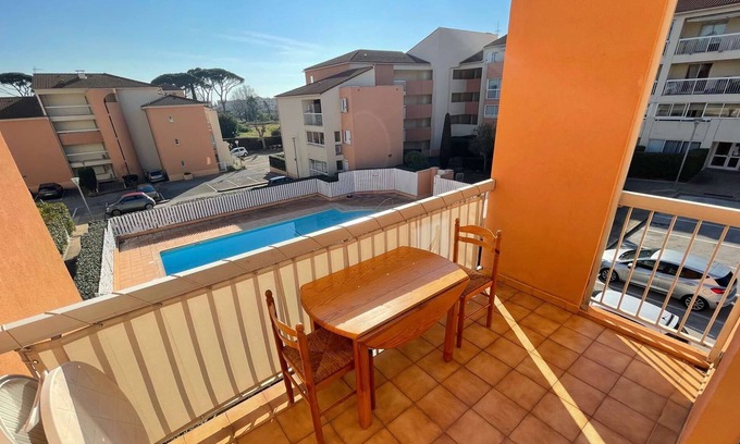 Tamaris Apartamento | Alquiler de vacaciones con piscina y parking privado en Sablettes