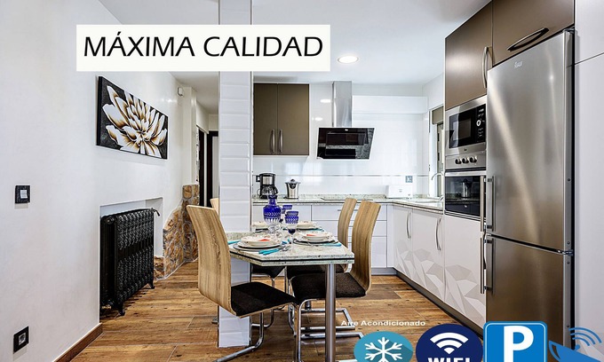 Centro Apartamento | Holiday Rental Salamanca 4pax .CENTRO,WIFI, AACC, PARKING / OFERTAS TEMPORADAS