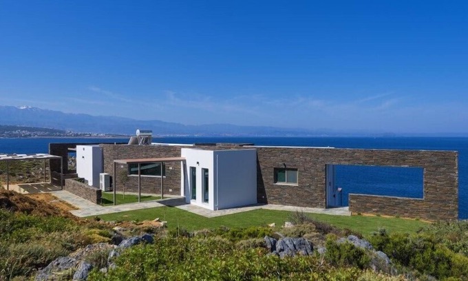 Old Town Villa | Chalet de alquiler vacaciones Grecia, Creta, área de Chania, con vistas al mar, piscina, aire acondicionado, alquiler villa de vacaciones para volver