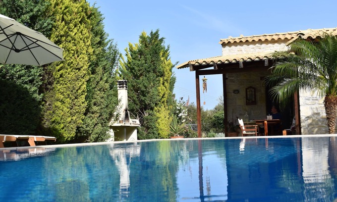 Viannos Villa | villa de vacaciones con piscina privada y jardín en el sur de Creta, cerca de la aldea de Arvi!