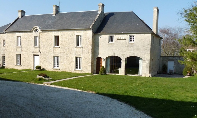 Vaux-sur-Seulles Casa | alquiler de vacaciones 8 personas en muy hermosa y antigua granja reformada