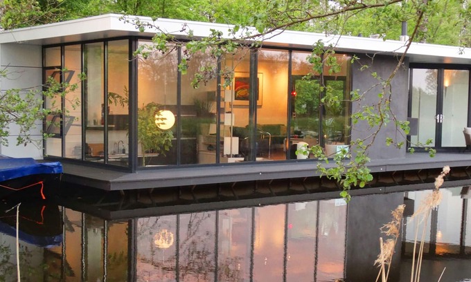 Giethoorn Alquiler De Eote | Holiday Water Villa Intermezzo Cerca A GIETHOORN Y es alquilar.