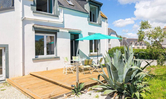 Plomeur Chalet De Esquí | Vacaciones para 8 a las puertas de Guilvinec.