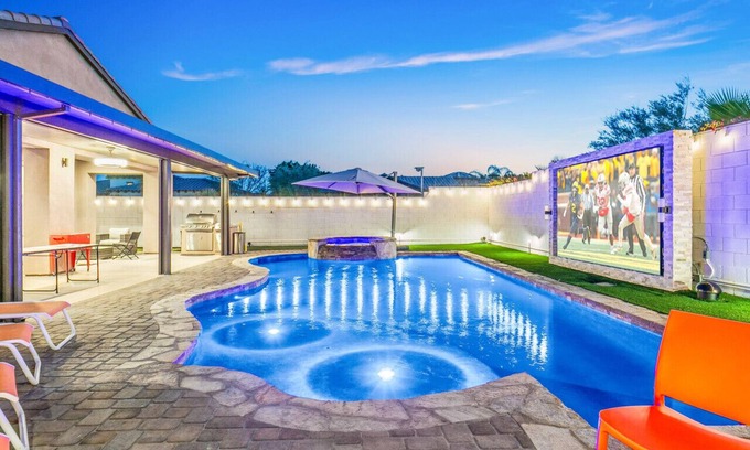 Rancho Santana Casa | Hollywood Hideaway with 158" Poolside TV and 2 Arcades