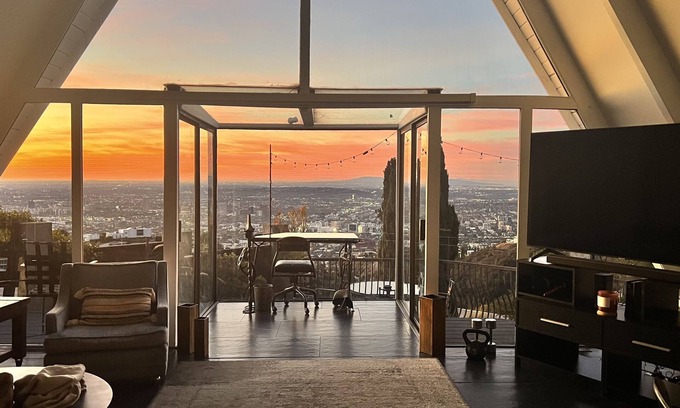 Hollywood Hills West Casa | Hogar moderno del zen en colinas de Hollywood