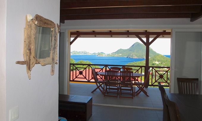 Grand Anse Apartamento | Alojamiento de lujo SANTO 4 estrellas **** CON VISTA MAGNÍFICA EN LA BAHÍA