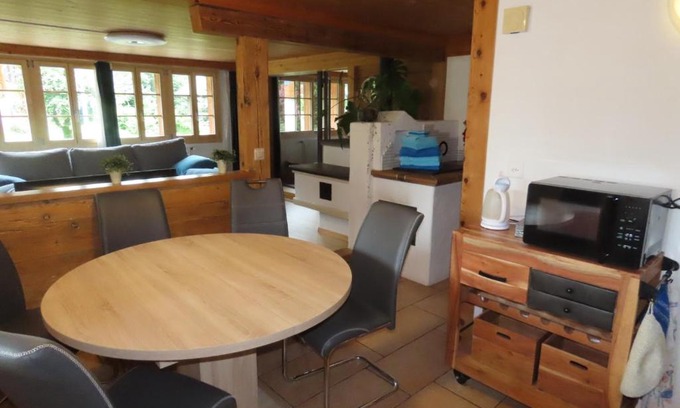 Goldswil Apartamento | Holzhaus bei Interlaken
