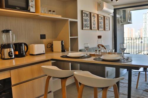 Nunoa Apartamento | HOM I 1D1B en Ñuñoa 3PAX cerca al Metro Irarrazaval VIC1711