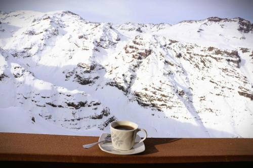Valle Nevado Apartamento | HOM I En Valle Cóndores II 4PAX con vista la Cordillera CV2402