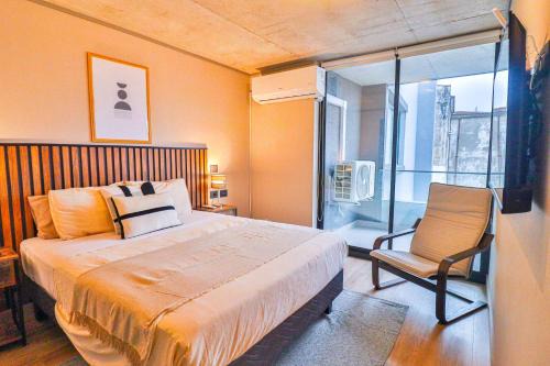 Barrio Italia Apartamento | HOM I TOP1 en Providencia 1D1B, Metro Santa Isabel