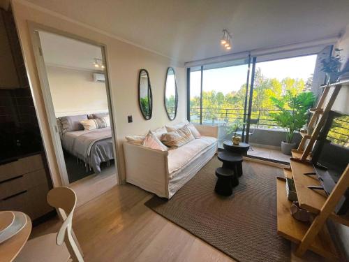 Downtown Santiago Apartamento | HOM l Depto 2D2B 3PAX Cerca del Movistar Arena