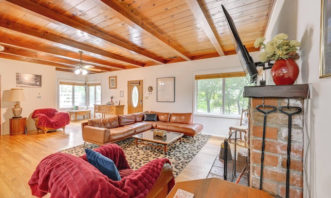 Julian Casa | Home 3 Mi to Main St Julian: Great for Groups!