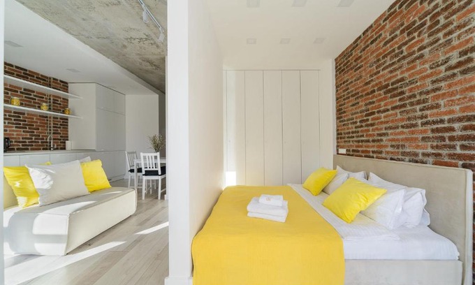 Pervomaysky District Apartamento | Home Apart Mayak Minska, SMART TV
