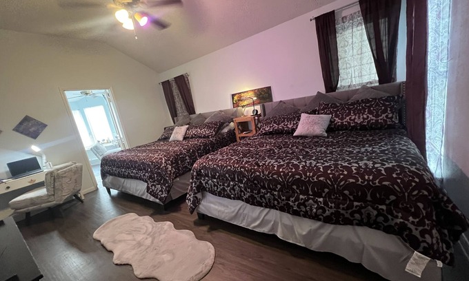 Briarforest Casa | Home away from home..spacious but cozy for the whole family. King size beds