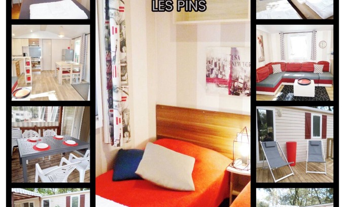 Saint-Brevin-les-Pins Casa | HOME-COSY 40m2 Noche o Estancia (3Ch-2SdB-2Wc) Acceso directo al mar, 4 * Camping