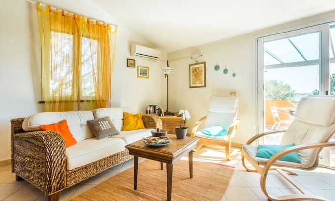 Capo Mannu Apartamento | Casa de vacaciones frente al mar en la península de Sinis, Mandriola,