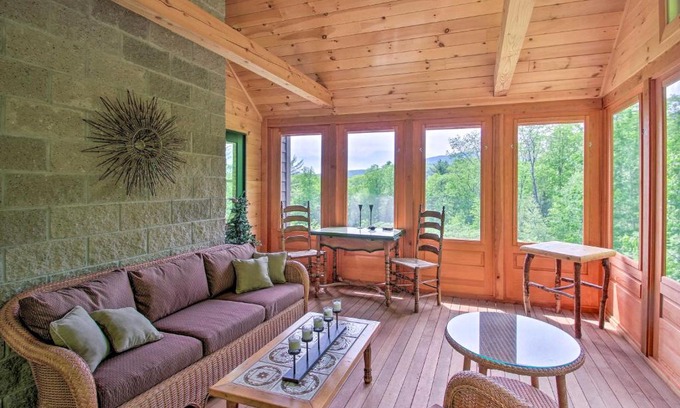 Jackson Casa | Home with Fire Pit, 7 Mi to Attitash Mtn Resort