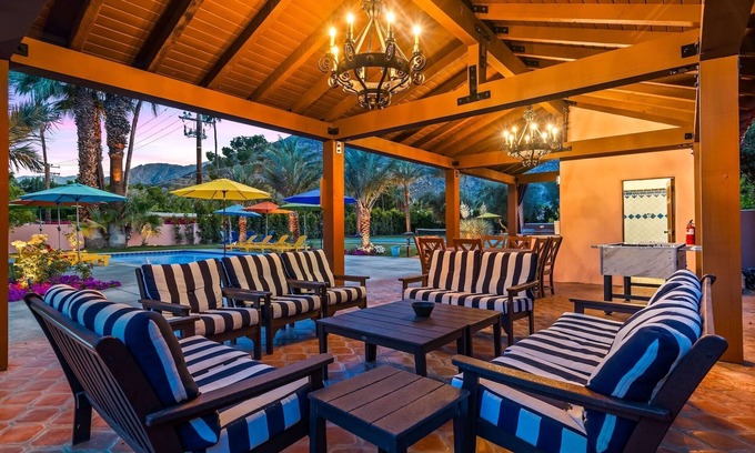 Old Las Palmas Casa | Home with Pickleball Court, Pool Table, Saltwater Pool, and is Walking Distance to Downtown!