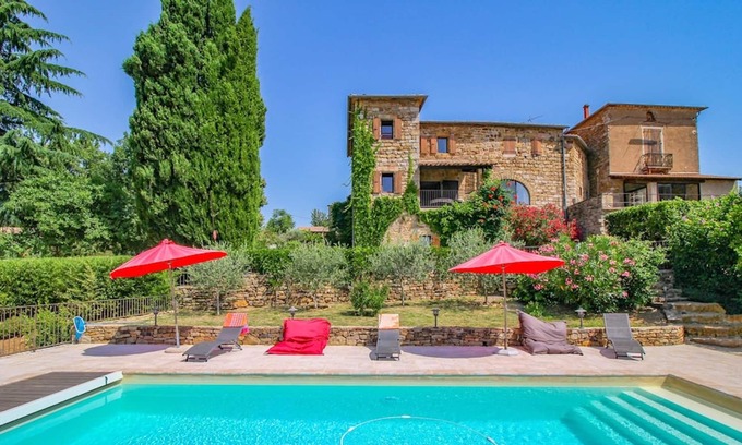 Payzac Villa | Homerez - Grande villa para 14 pers. con piscina y sauna en Payzac