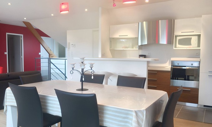 Planguenoual Apartamento | Homerez - Apartamento Lamballe, vista al mar