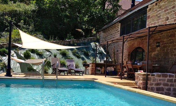 Noailhac Villa | Homerez - Grande villa para 9 pers. con piscina y terraza en Noailhac
