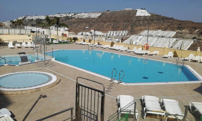 Puerto Rico Apartamento | Homerez - Apartamento luminoso Mogán 85 m² + Piscina