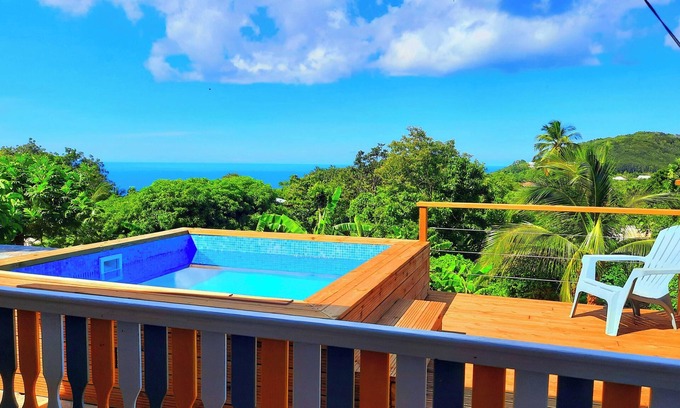 Cafeiere Casa | Homerez - Charming House in Deshaies, Private Pool