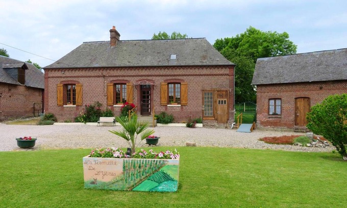 Aubermesnil-aux-Erables Casa | Homerez - Casa para 9 pers. con jardín y terraza en Aubermesnil-aux-Érables
