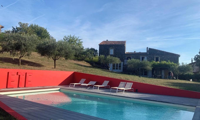 Saint-Lager-Bressac Casa | Homerez - Casa en Saint-Lager-Bressac