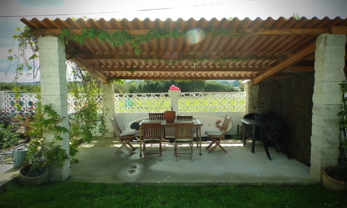 Fazouro Casa | Homerez - Casa a 400 m de la playa para 16 pers. con jacuzzi y jardín en Foz