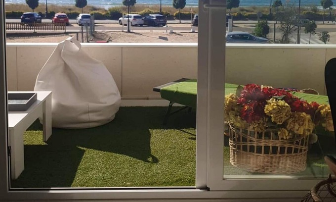 Nigran Apartamento | Homerez - Bonito apartamento para 6 pers. con vistas al mar y terraza en Nigrán