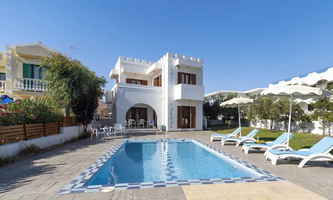 Kolymbia Villa | Homerez - Villa soleada en Kolympia con piscina privada