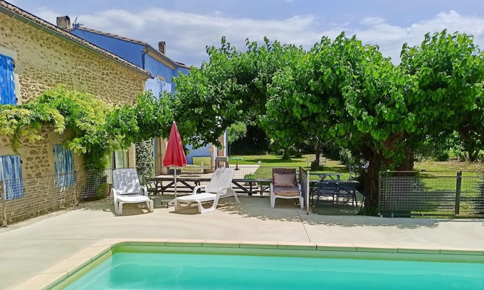 Richerenches Villa | Homerez - Espectacular villa para 30 pers. con piscina y terraza en Richerenches