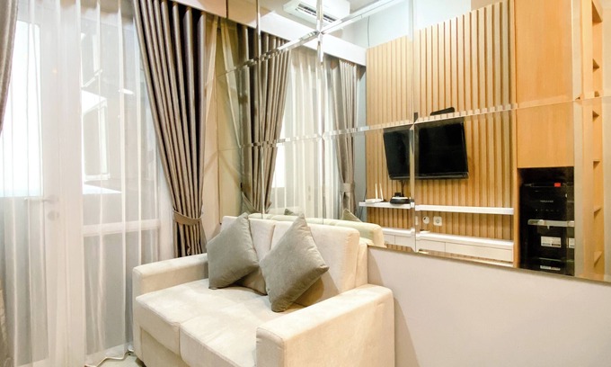Cikarang Apartamento | Homey And Minimalist 1Br Vasanta Innopark Apartment