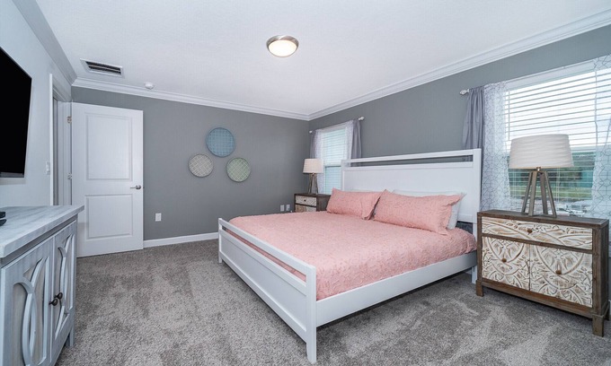 Kissimmee Chalet De Esquí | Homey Townhouse 4Bed/3Bath/Pool/5Min Disney