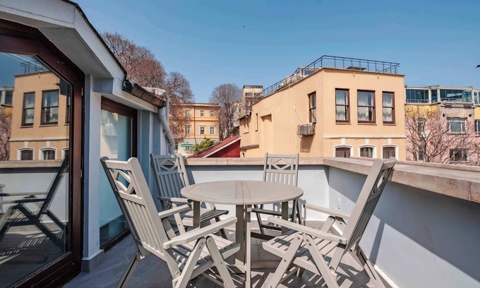 Galata Casa | Homie | Galata | Duplex Penthouse w/ Balcony #SE5
