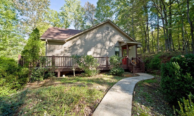 Lake Lure Cabina | Honeycrisp Cottage en Rumbling Bald Resort en Beautiful Lake Lure NC