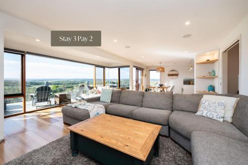 St. Andrews Beach Casa | Hopewell House with Spa and Golf Course Views