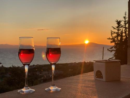 Lefktro Casa | Horizon Villa Mani - Seaview Family Friendly House