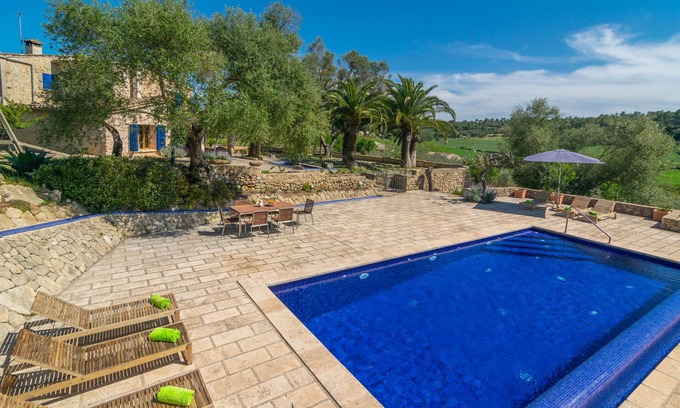 Sant Joan Villa | HORTELLA (ECOFINCA) - Espléndida finca con piscina privada y WiFi gratis.