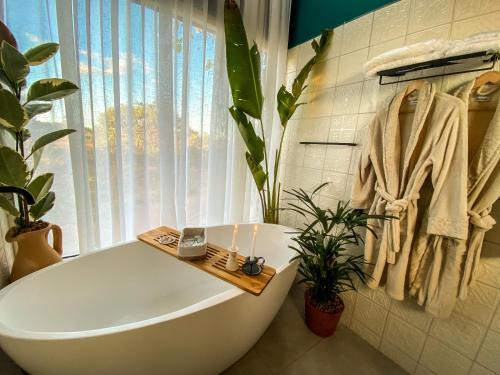 Alto Paraiso de Goias Apartamento | Hospedagem intimista com banheira, rio e acesso privativo em Veadeiros