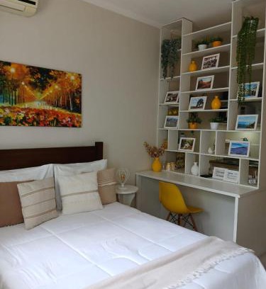 Cunha Apartamento | Hospedagem Quarto Chic centro Cunha