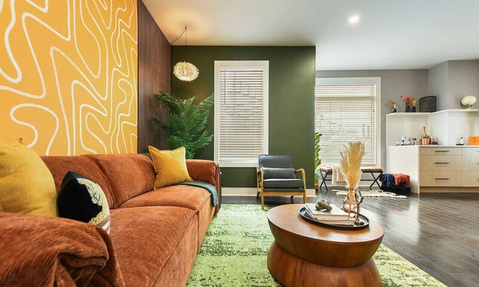 Lower Lawrenceville Casa | ★ HostWise Stays ★ Luxe Kid-Friendly Home with Rooftop deck, Garage, High End Kitchen, More!