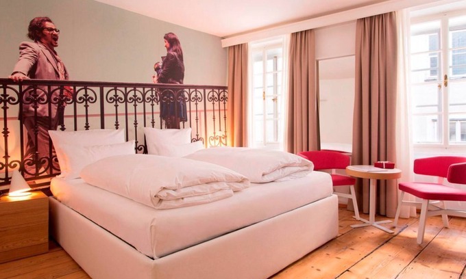 Altstadt Casa | OFERTA CALIENTE habitación doble uso individual con ducha, inodoro - Pequeño hotel de lujo Goldgasse